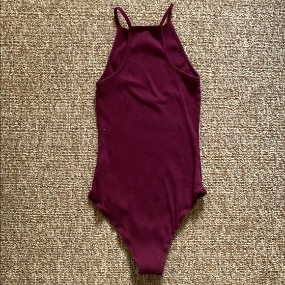 Maroon bodysuit - Picture 2 of 4